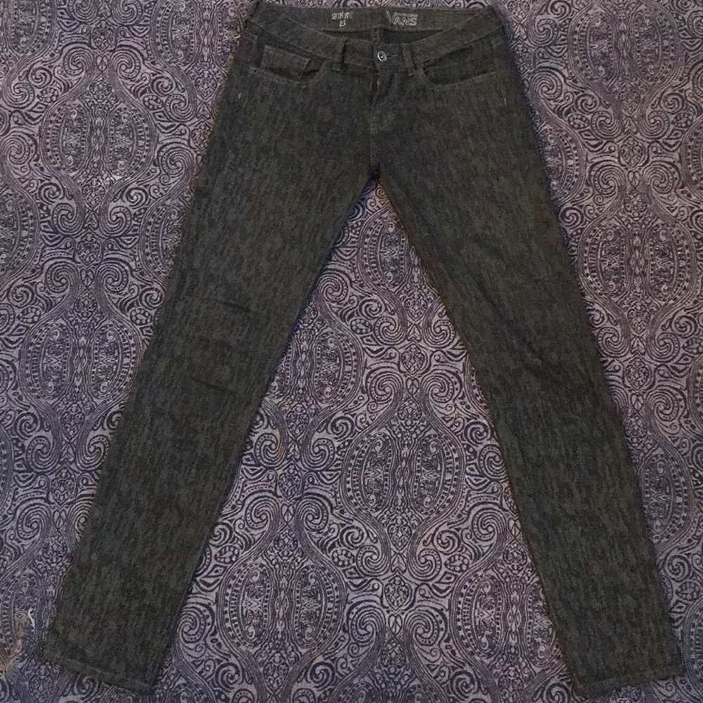 Vans black & gray jeans - Size 5